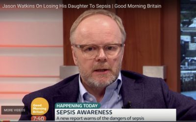 Jason Watkins on ITV Good Morning Britain talking about Sepsis