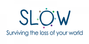 Slow logo on white