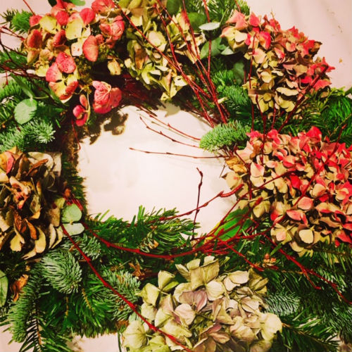 Beautiful Christmas wreath